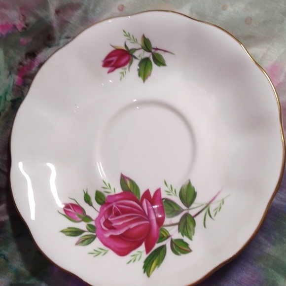 Vintage Royal Albert Roses China Tea Cup and Saucer - Picture 4 of 7